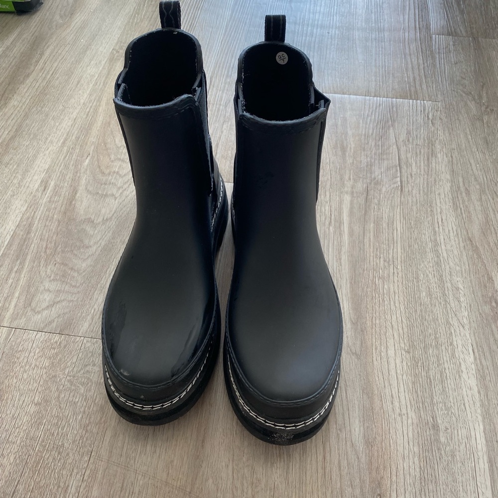 Hunter Black Rain Boots